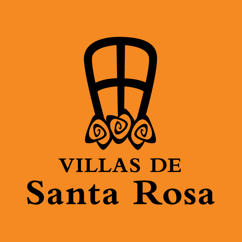 Villas De Santa Rosa logo (black version)
